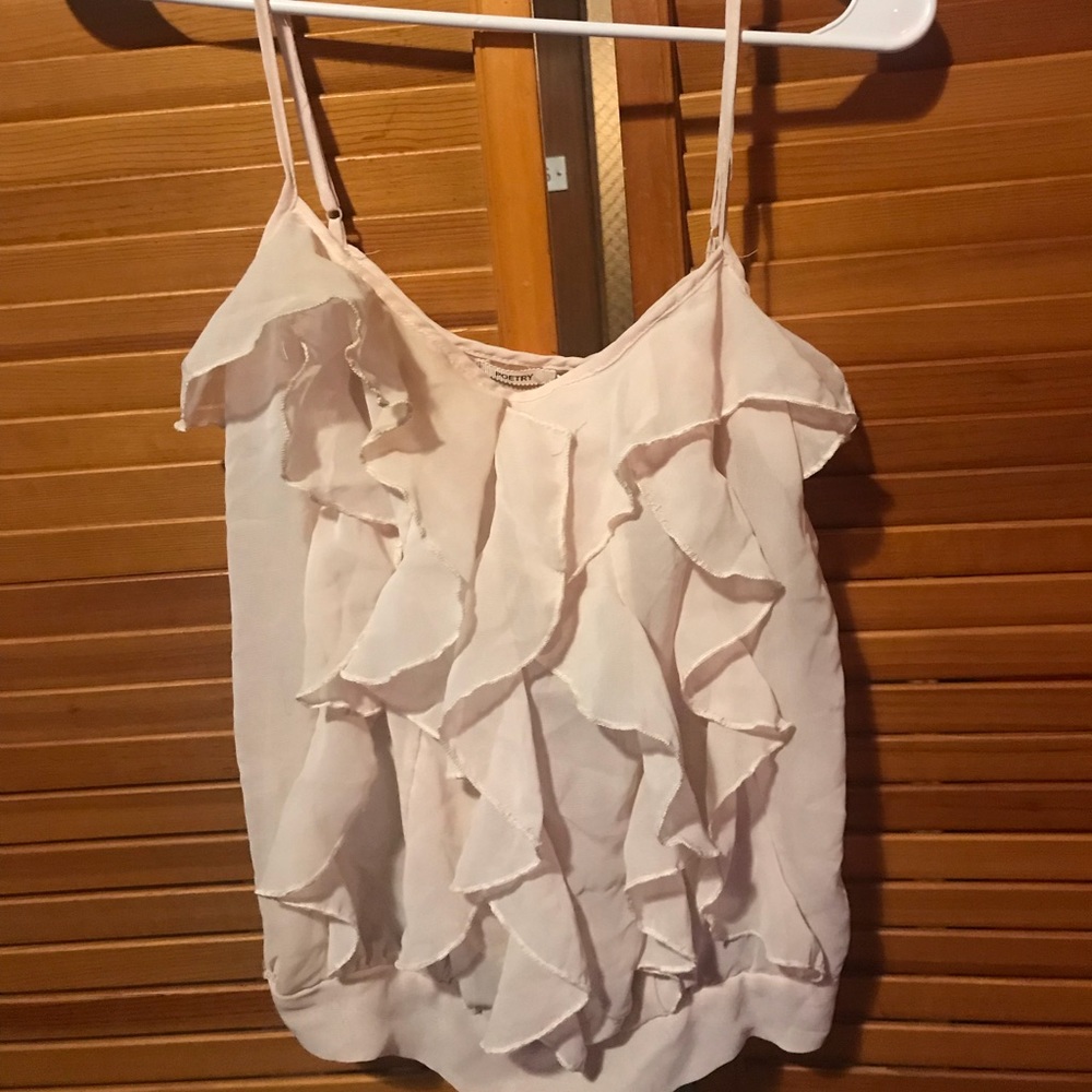 Cream tank top